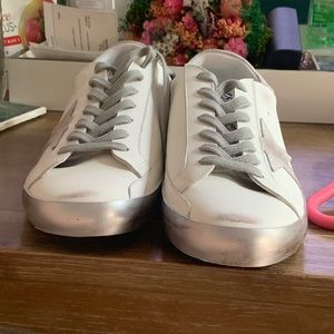 Never been worn golden goose sneakers